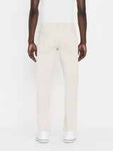 Milk Beige L'Homme Slim Brushed Twill