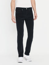 Navy L'Homme Slim Brushed Twill