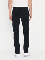Navy L'Homme Slim Brushed Twill