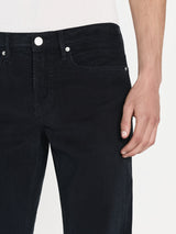 Navy L'Homme Slim Brushed Twill