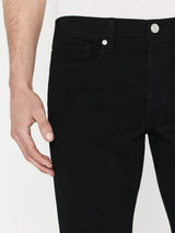 Noir L'Homme Slim Brushed Twill