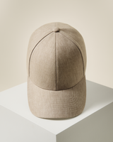 Varsity- Linen Cap Hampton Beige