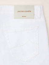 Bard Regular Slim 5 Pocket Jeans in White Stretch Bull Denim