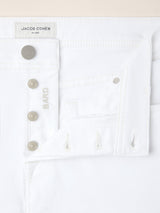 Bard Regular Slim 5 Pocket Jeans in White Stretch Bull Denim
