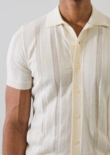 Cotton Cashmere Knit Shirt