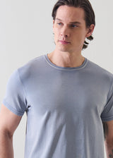 Pima Cotton Stretch Vintage Wash T-Shirt in Haze