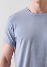 Pima Cotton Stretch Vintage Wash T-Shirt in Haze
