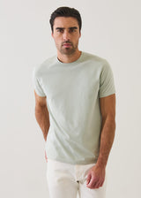 Pima Cotton Stretch Vintage Wash T-Shirt Light Lime