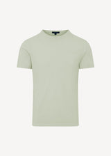 Pima Cotton Stretch Vintage Wash T-Shirt Light Lime
