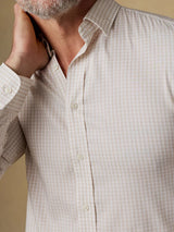 The Movement™ Shirt - Faded Khaki Gingham