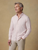 The Movement™ Shirt - Rose White Gingham