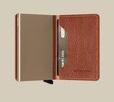 Slimwallet veg Caramello-Sand