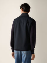 Microfiber Motorin 50cc Vest Navy Blue