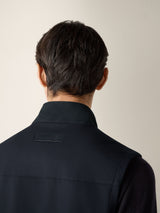 Microfiber Motorin 50cc Vest Navy Blue