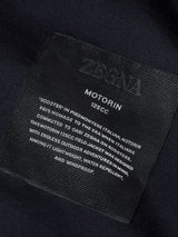 Microfiber Motorin 125cc Field Jacket Navy Blue