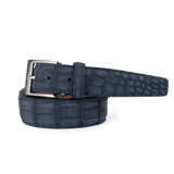 Buffed American Alligator - Navy 35mm
