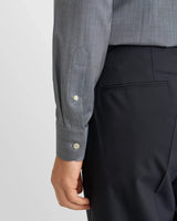 Solid Merino Shirt in Blue