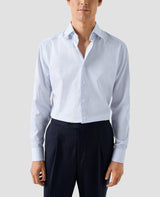 Dark blue Striped Twill Shirt