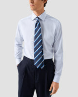 Dark blue Striped Twill Shirt