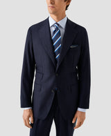 Dark blue Striped Twill Shirt