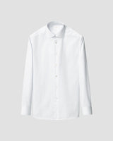 Striped Supima 120 Twill Shirt - Light Blue