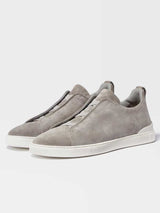 Triple Stitch Suede Sneaker