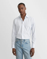 Contemporary Blue Check Signature Twill Shirt