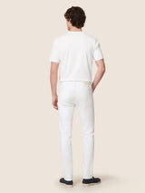 Bard Regular Slim 5 Pocket Jeans in White Stretch Bull Denim