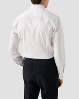 Striped Supima 120 Twill Shirt - Pink