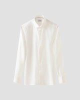 Off White Solid Signature Twill Shirt