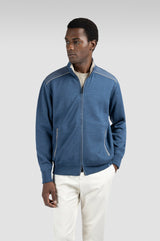Soft Cool Touch Wool Zip-Up with Typhoon® Platinum details