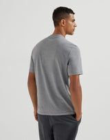 Cotton Jersey Crew Neck T-Shirt