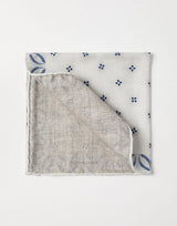 Silk pocket square with star design