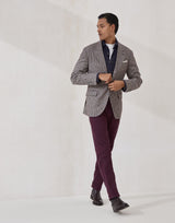 No-fade denim easy fit Western shirt