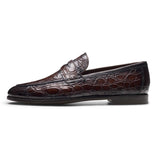 Vicente Crocodile Penny Loafer