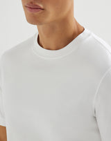 Cotton Jersey Crew Neck T-Shirt