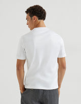 Cotton Jersey Crew Neck T-Shirt