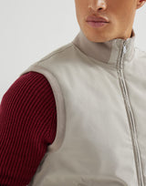 Water Resistant Vest in Dove Grey