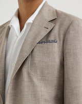 Brown Deconstructed Blazer