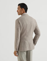 Brown Deconstructed Blazer