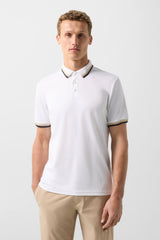 Arik functional short-sleeved top in White