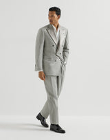 One-and-a-half-breasted tuxedo jacket