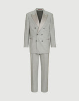 One-and-a-half-breasted tuxedo jacket