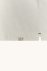White Cotton and cashmere T-shirt
