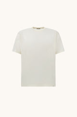 White Cotton and cashmere T-shirt