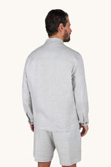 Griffin Chore overshirt in linen