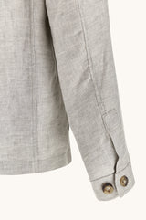 Griffin Chore overshirt in linen