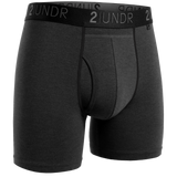 Swing Shift 6" Boxer Brief - Onyx