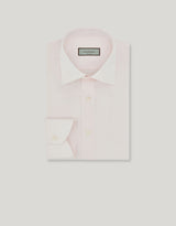 Canali Nuvola pink regular fit cotton shirt