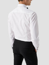Plissé Bib-Front Tuxedo Shirt - Slim Fit